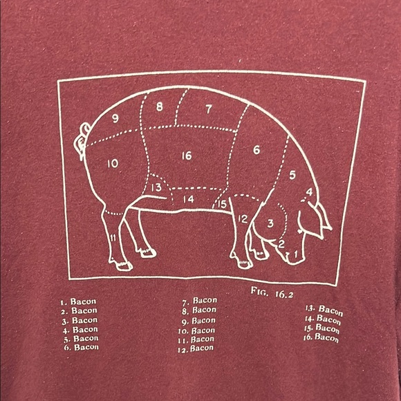 Old Navy Red Short Sleeve Tee with Graphic Design - Picture 3 of 11